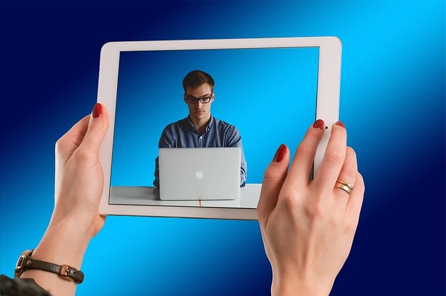 Las Manos, Mujer, Guardar, Ipad