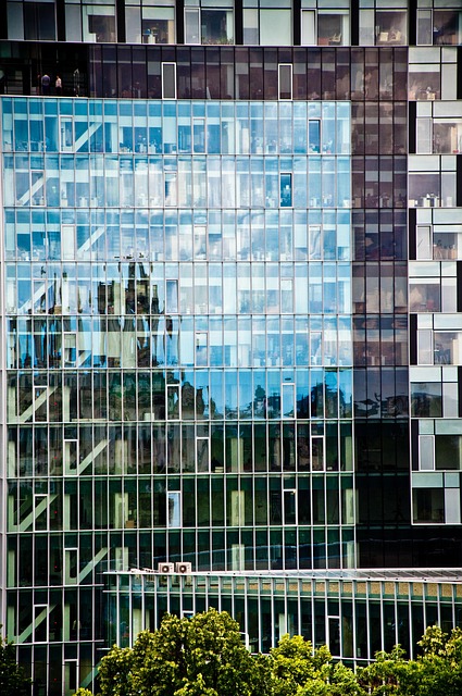 Free Office Building Reflection photo and picture