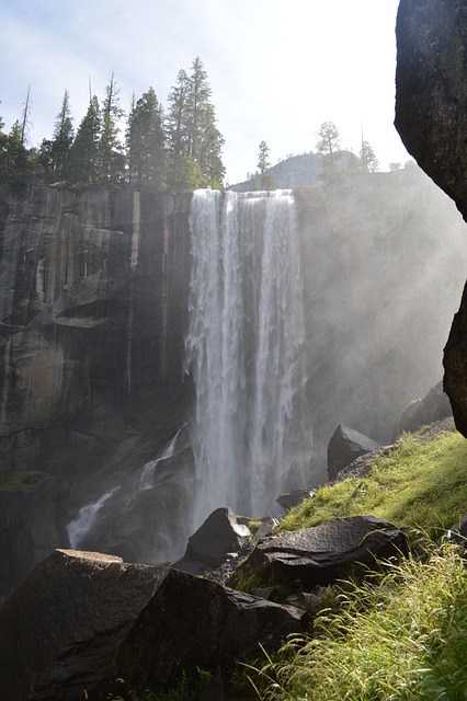 Free Waterfall Yosemite photo and picture