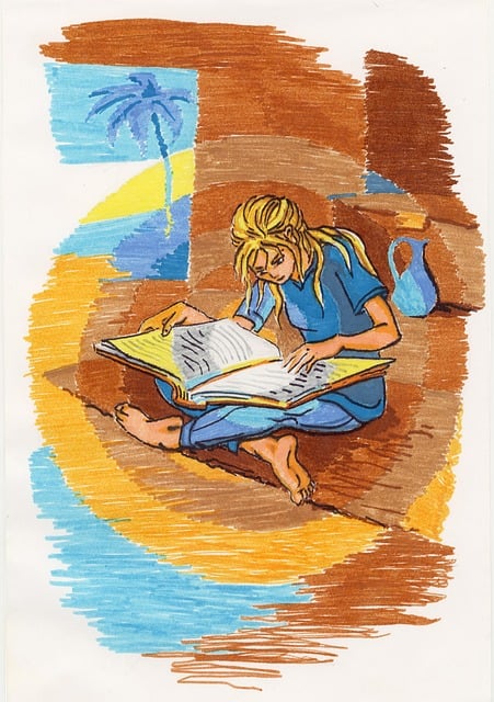 Free felt-tip pen drawing drawing book illustration