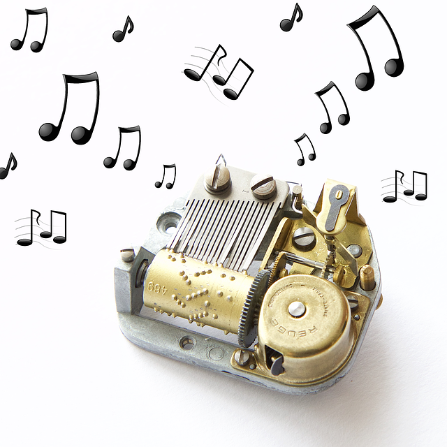 Free technology mechanics musical instrument illustration