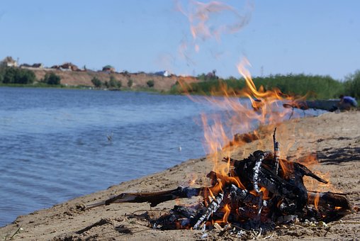 Free Bonfire Flame photo and picture