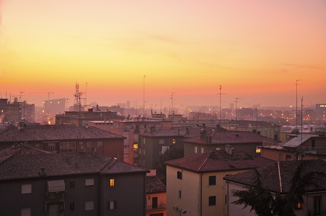 Morgen, Solopgang, Venedig, Italien