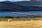 scenery, landscape, hay