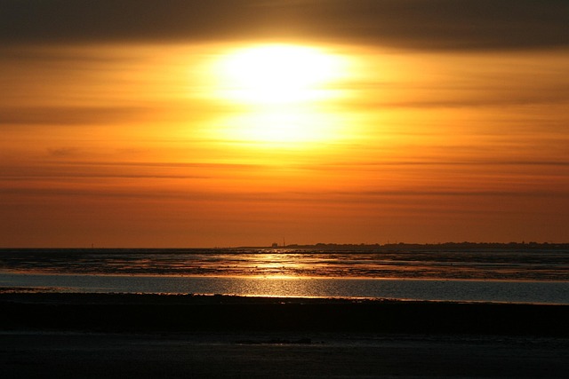 Free Sunset Coast photo and picture