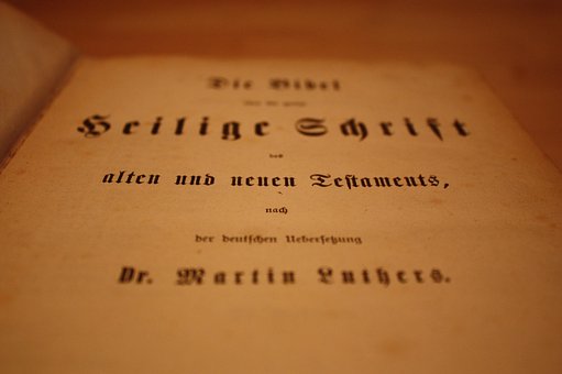 Free Bible Luther photo and picture