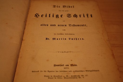 Free Bible Luther photo and picture
