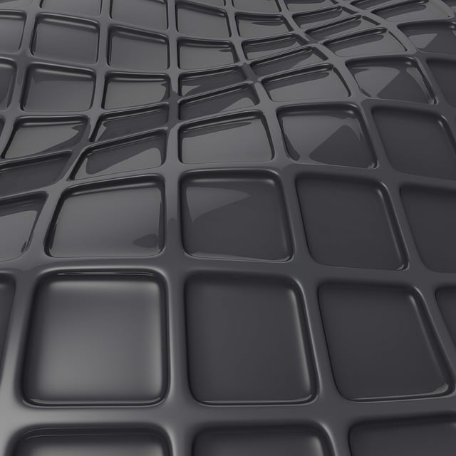 Free surface mat embossed illustration