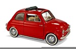 fiat, model cars, collect