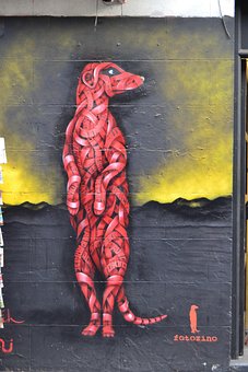 Art, Route, Peinture, Londres