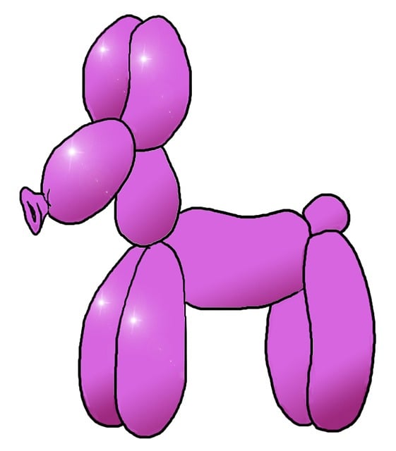 Hund, Hundehvalp, Balloner