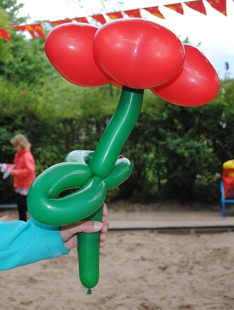 Free Balloons Flower photo and picture