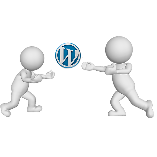 Free wordpress website word illustration