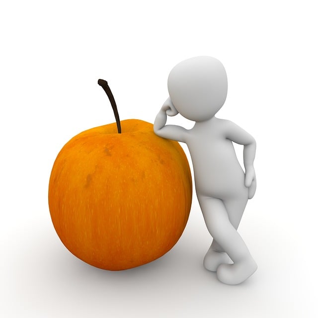 Free fruit healthy vitamins illustration