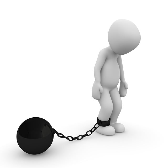 Free prisoner caught jail illustration
