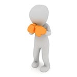 box, fight, fighting stance