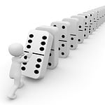 mikado, domino, stones