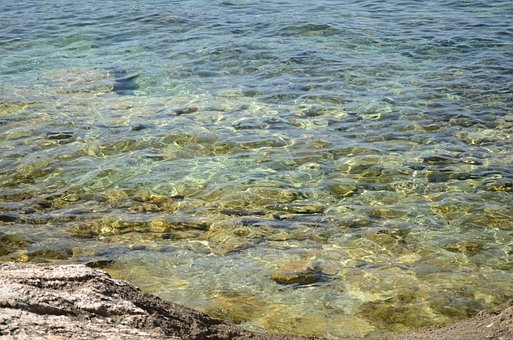 Strand, Water, Zee, Stenen, Kroatië