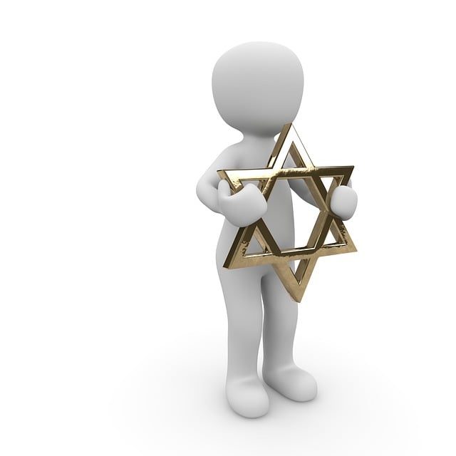 Free star judaism commemorate illustration