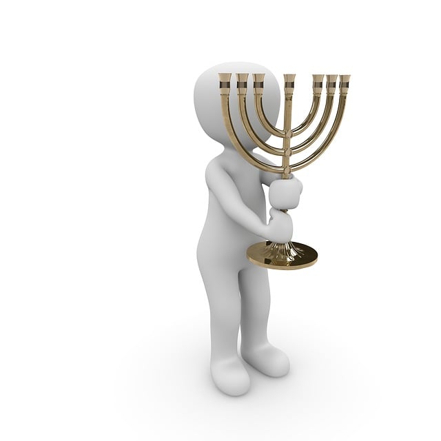 Free chandelier symbol jewish illustration