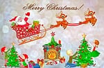 christmas, christmas card, christmas greeting