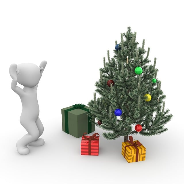 Free christmas christmas tree fir tree illustration