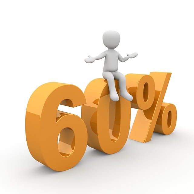 Free discount percent save up illustration
