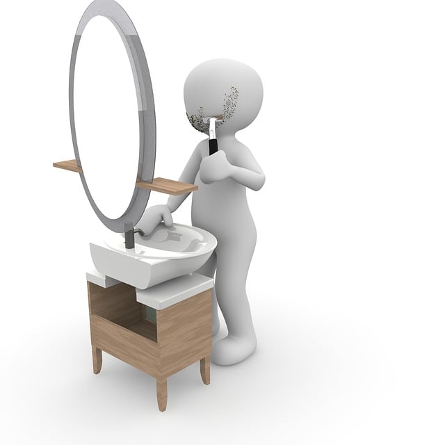 Free mirrors shaving shave illustration