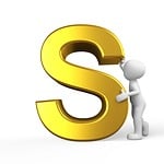 s, letter, alphabet