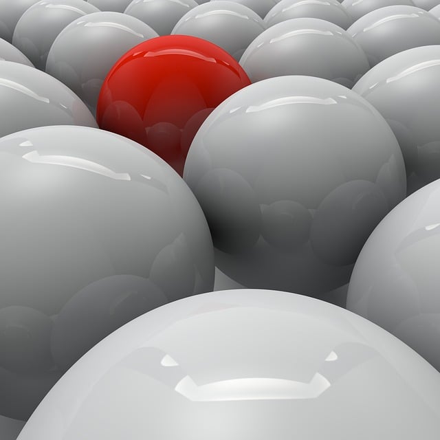 Free balls highlighting attention illustration