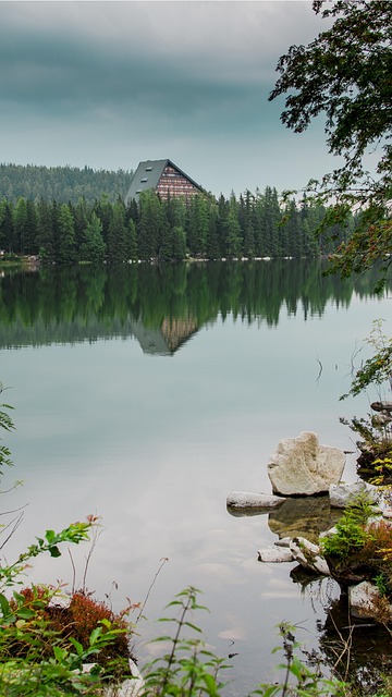 Lar, Tatry, Lago, Feriado, Inverno