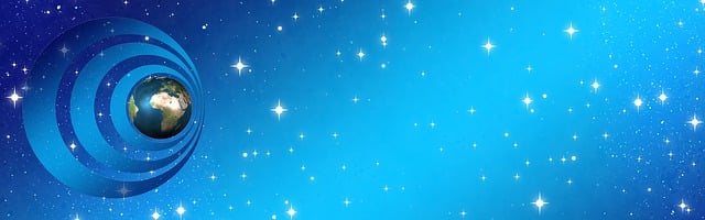 Banner, Cabeçalho, Estrelas, Círculos