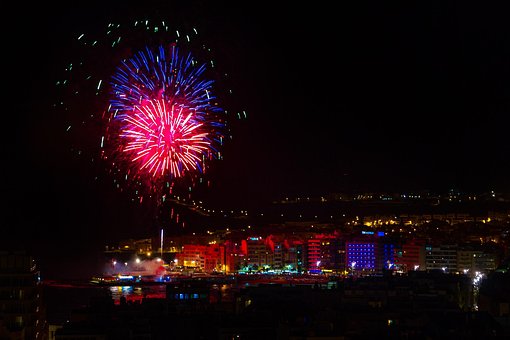Las Palmas, Ciudad, Fuegos Artificiales