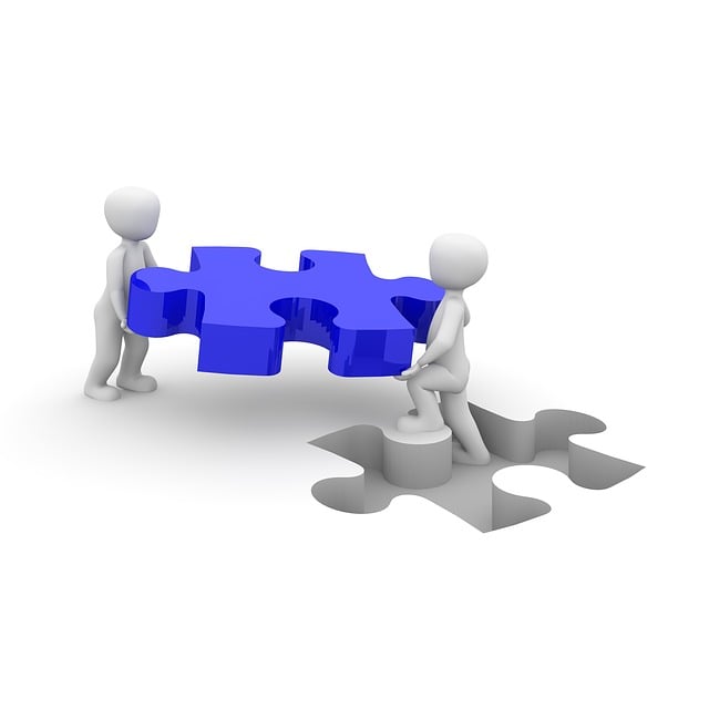 Free puzzle collaboration partnership illustration