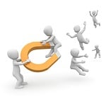 customer magnet, magnet, customers