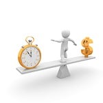 time, money, horizontal