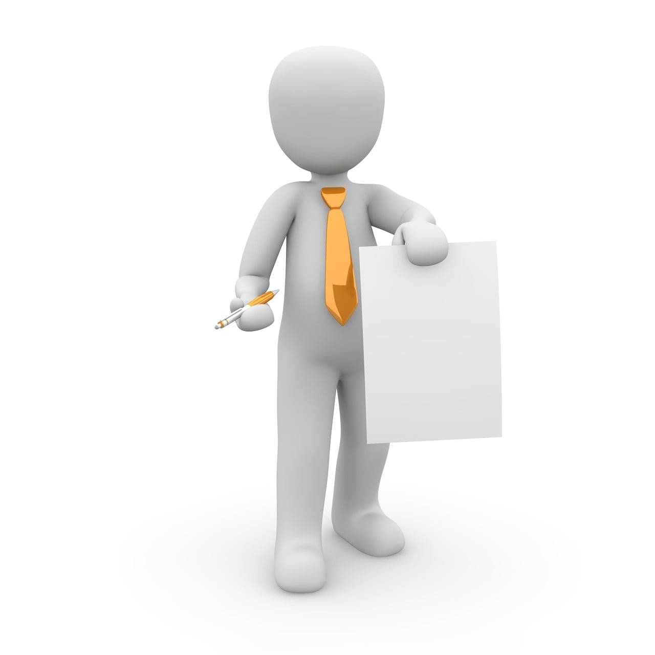 Download free HD stock image of Business Card Contract Free business card contract presentation illustration