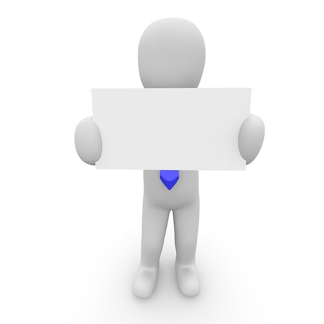 Free business card contract presentation illustration