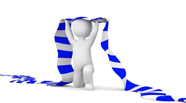 Free fan scarf football illustration