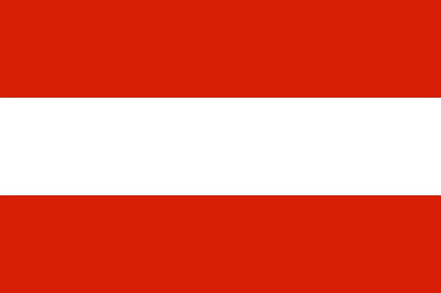 Free map austria flag illustration