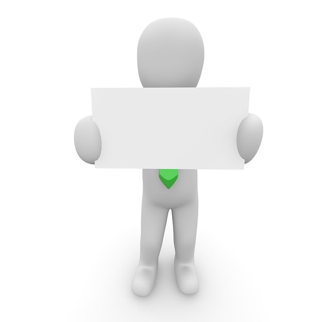 Free business card contract presentation illustration