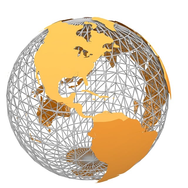 Free earth globe protection illustration