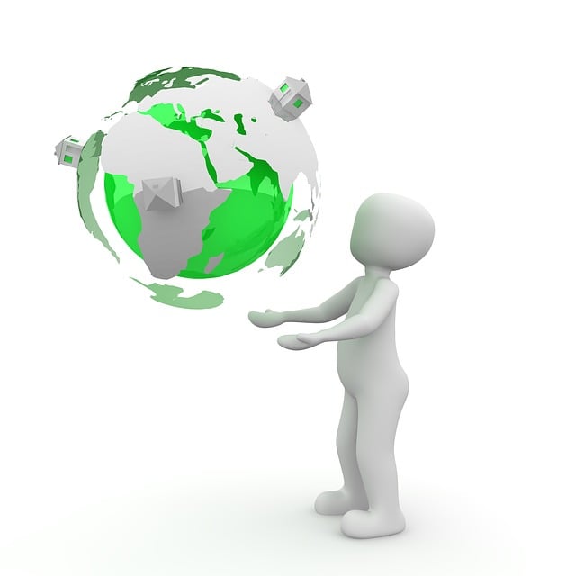 Free earth globe protection illustration