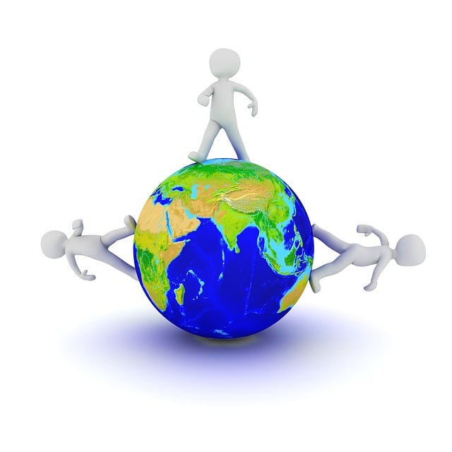 Free earth globe protection illustration