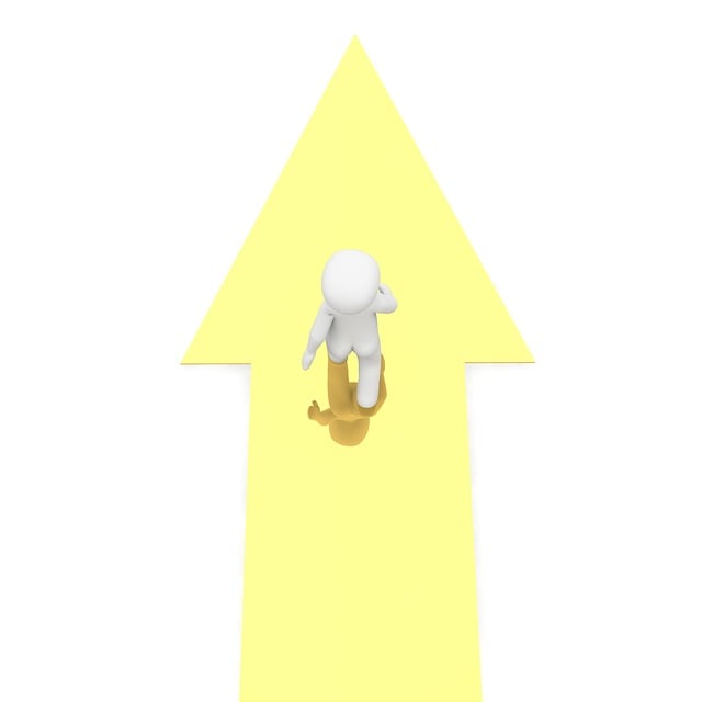 Free arrow direction path illustration