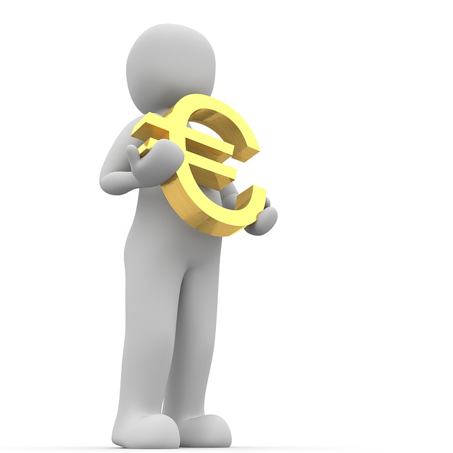 Free euro character 3d illustration