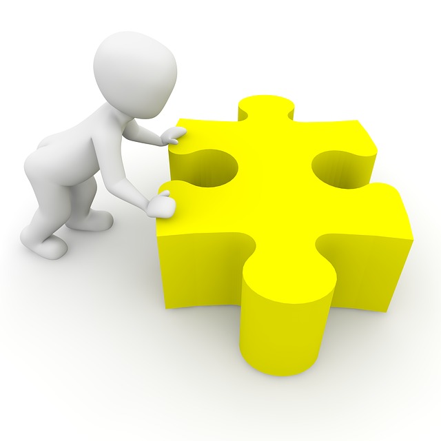 Free puzzle collaboration together illustration