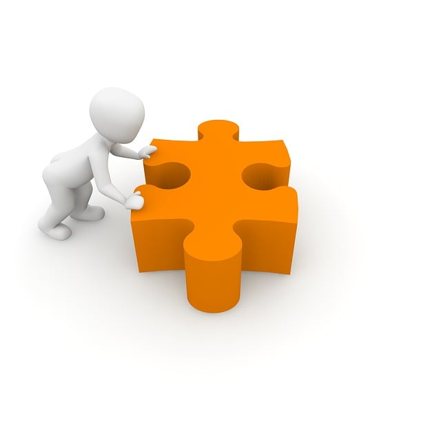 Free puzzle collaboration together illustration