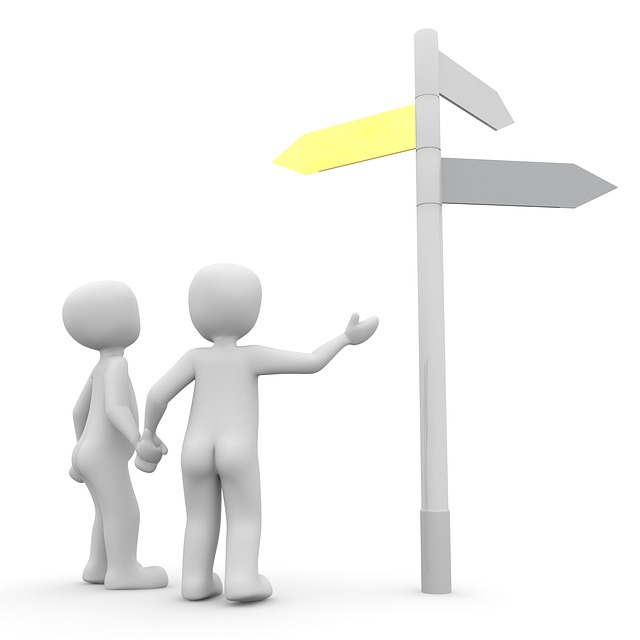Free path crotch decision illustration
