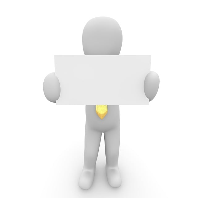 Free business card presentation to get to know illustration